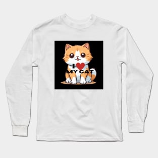 I love my cat products Long Sleeve T-Shirt